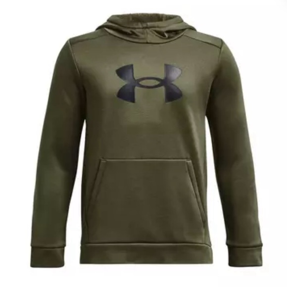 Under Armour Other - Under Armour  Fleece Big Logo Hoodie - Green